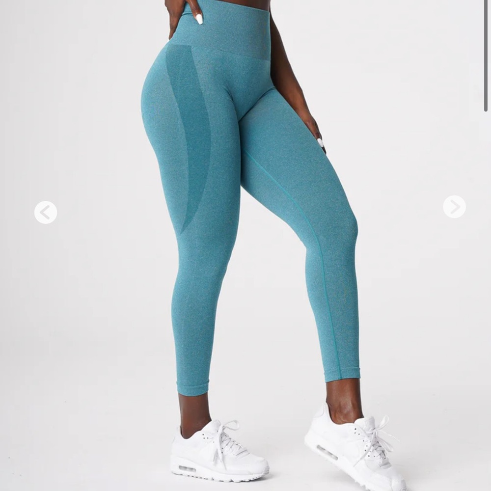 Teal NVGTN Contour Seamless leggings